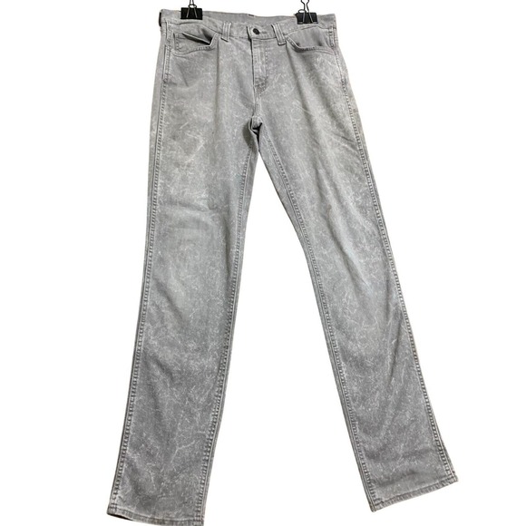 Levi's Other - LEVI'S 541 GRAY Acid Wash Denim Skinny Jeans 32/36  TALL Size!